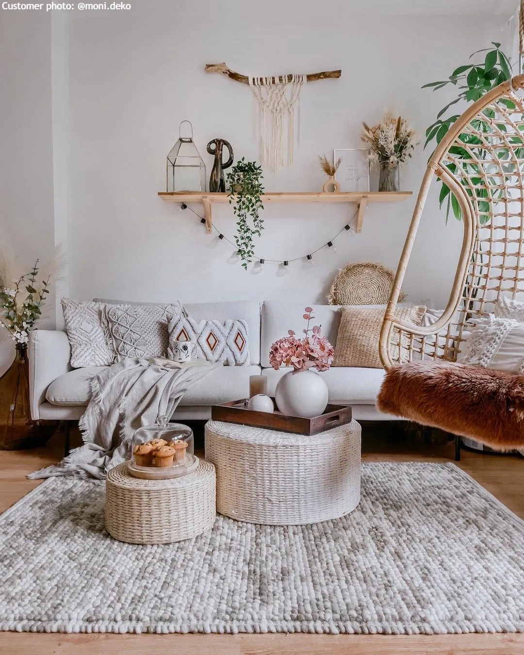 Koberec z vlny - Luna (béžový)