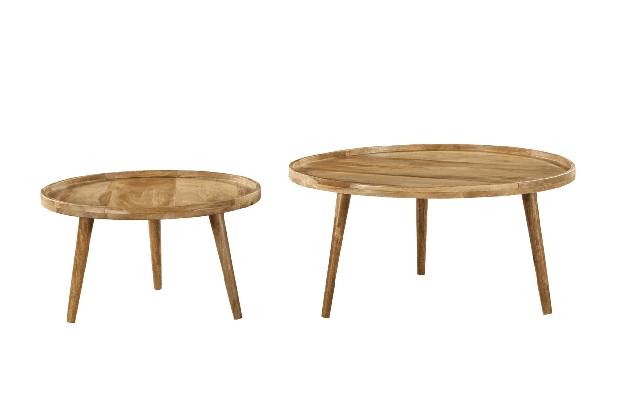 Soffbord - Manarola - 2 delar (natur)