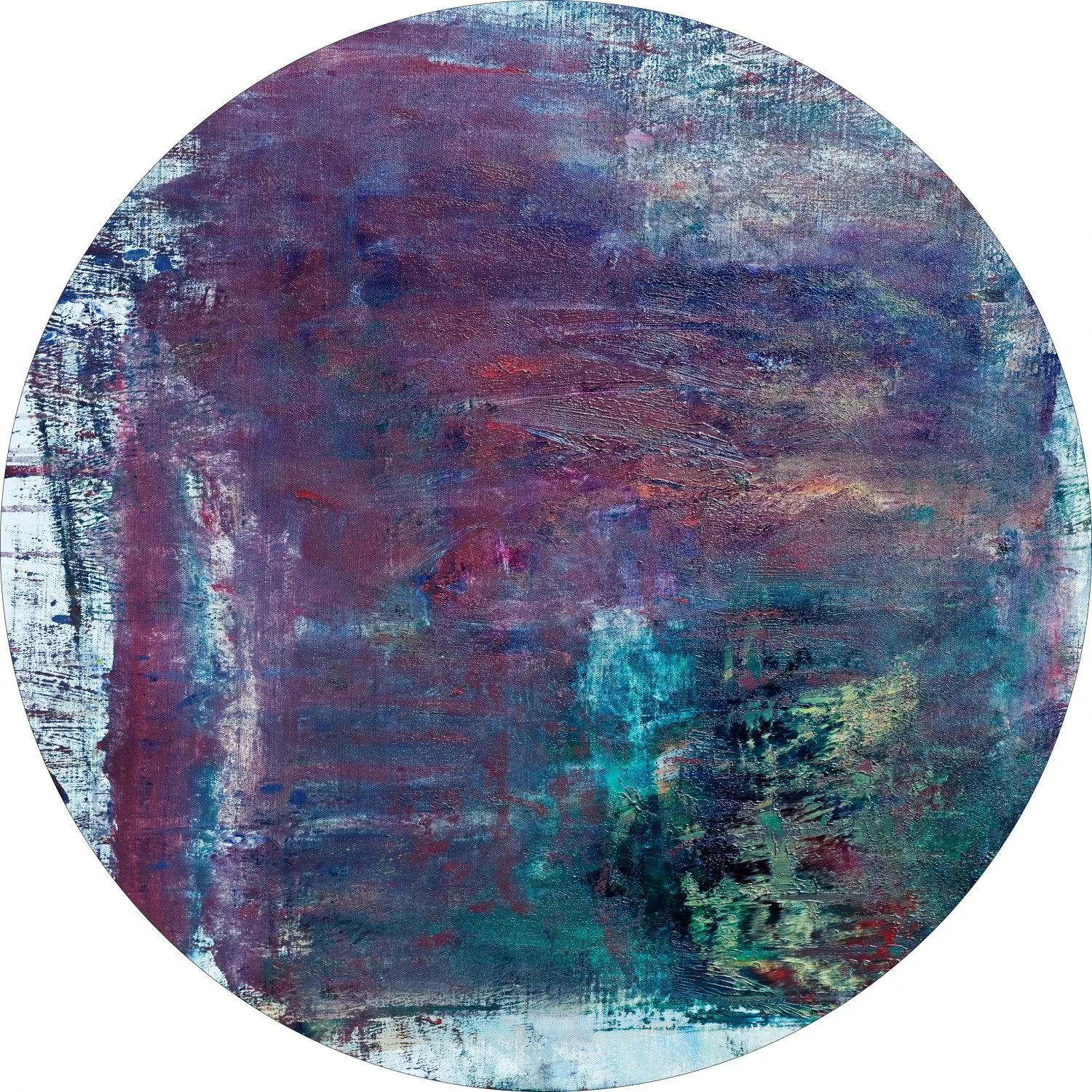 Kruhový koberec - Tolosa (viacfarebný)