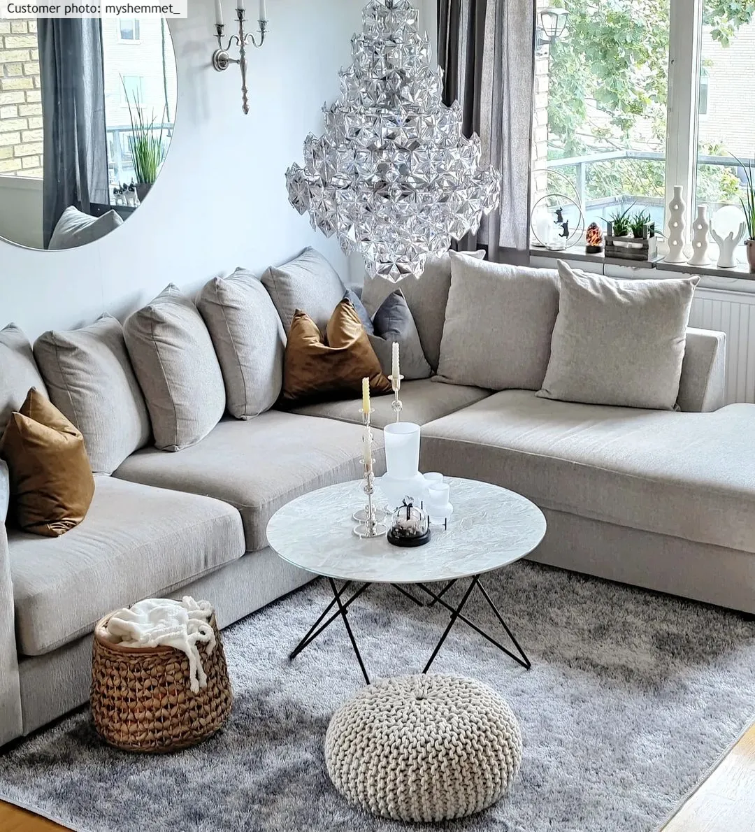 Koberce s dlhým vlasom - Cosy (strieborná)