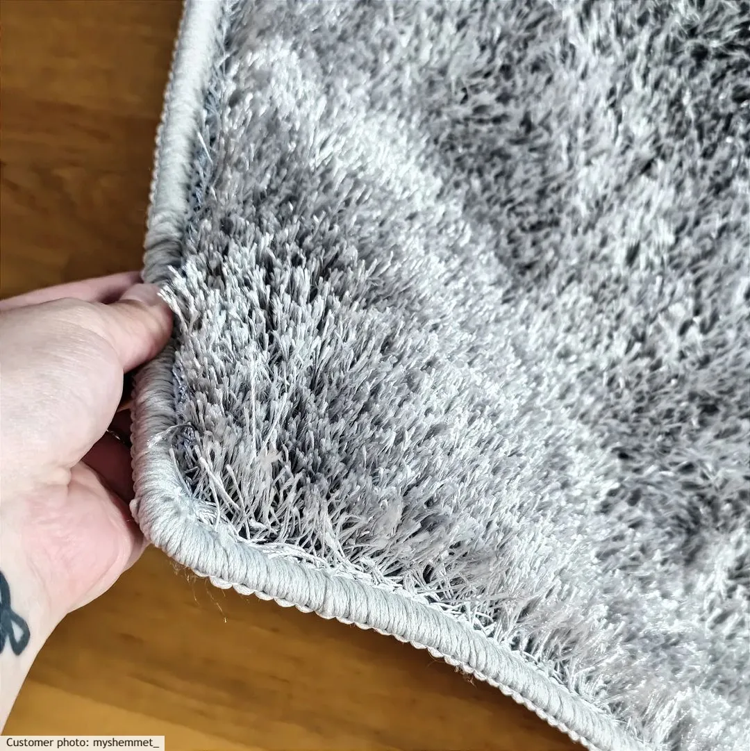 Koberce s dlhým vlasom - Cosy (strieborná)