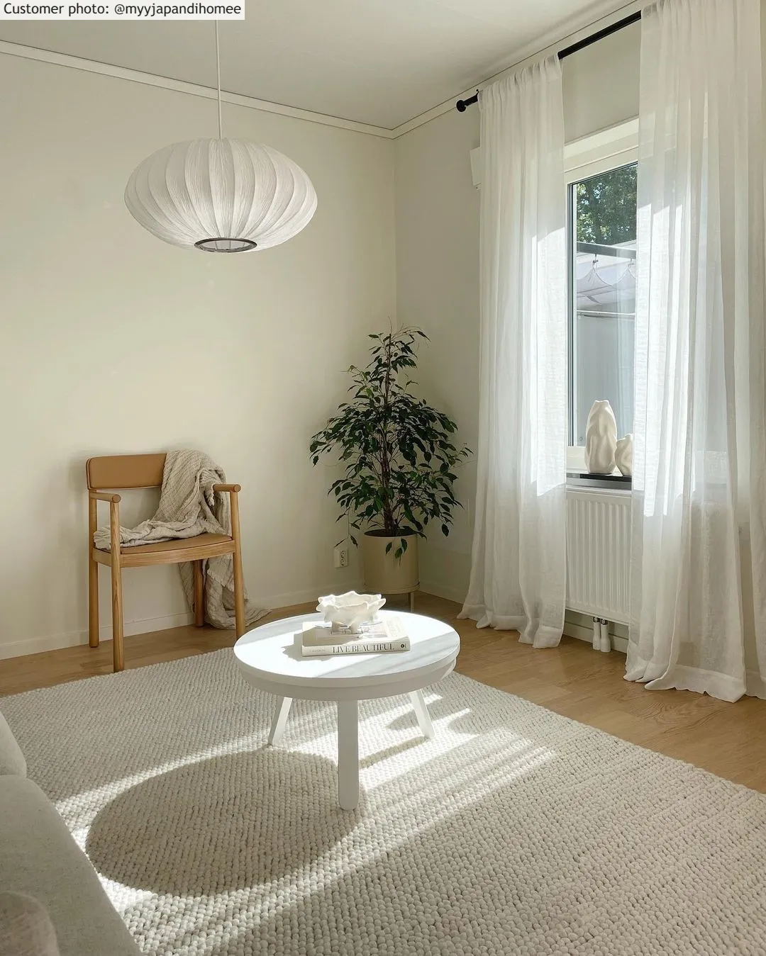 Vlnený koberec - Avafors Wool Bubble (béžový)