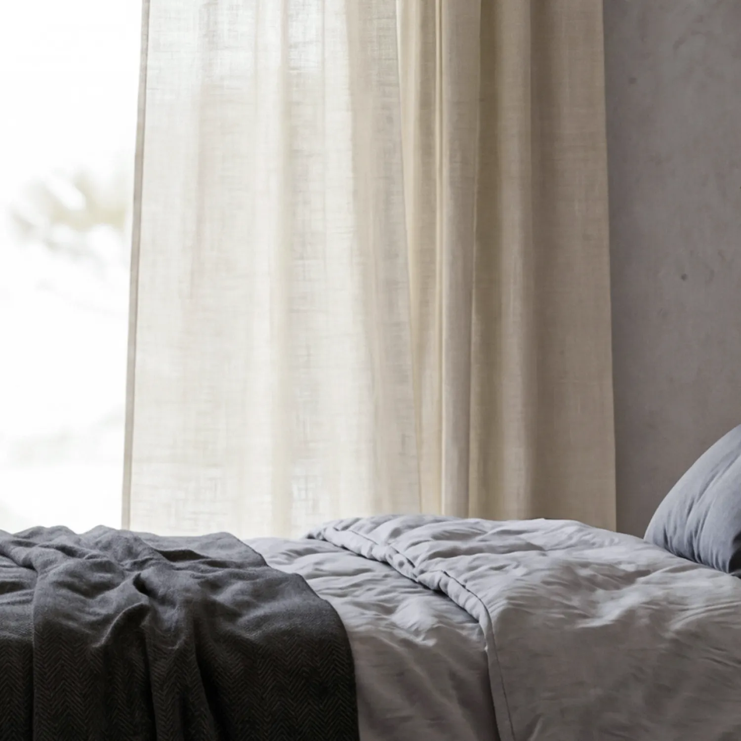 Gardiner 2-Pack - Linnegardin Noemi (cream)