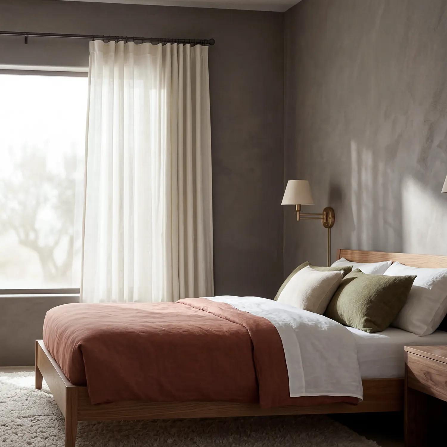 Gardiner 2-Pack - Linnegardin Noemi (cream)