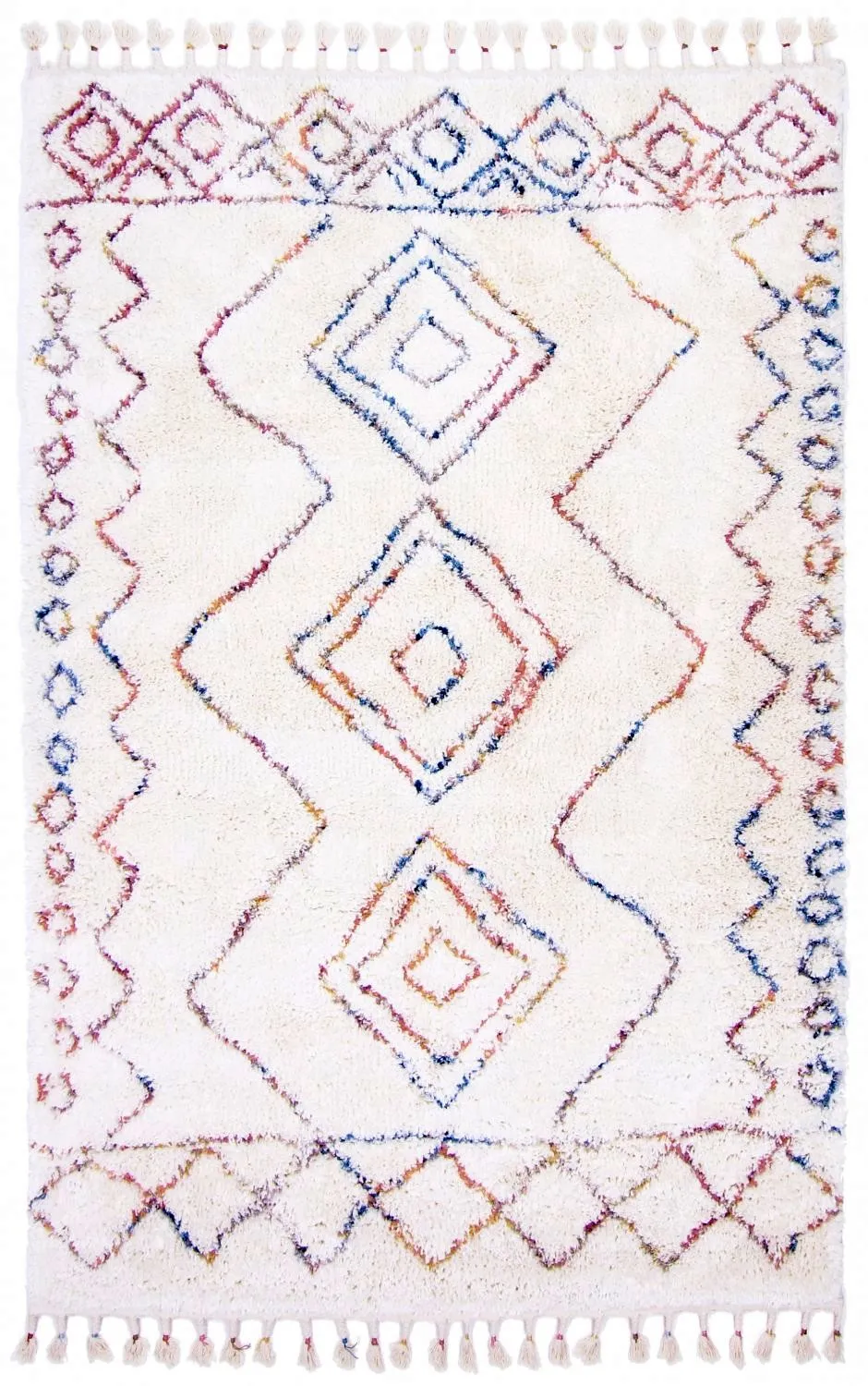 Koberce s dlhým vlasom - Lisboa (multi)