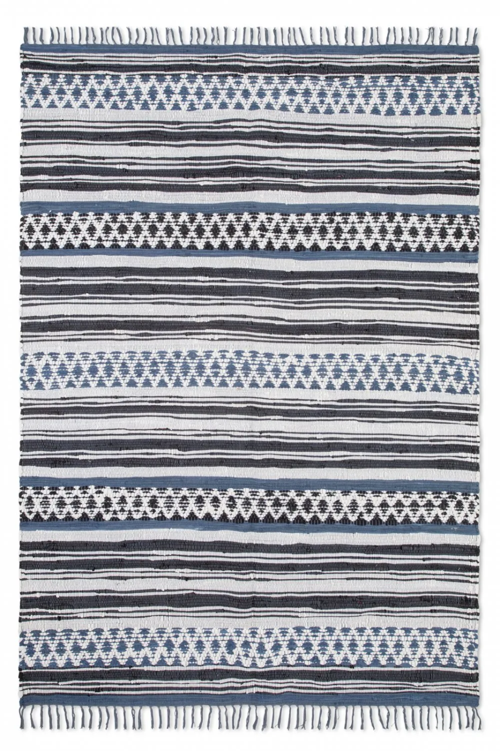 Koberec z kusov - Orissa (modrý)