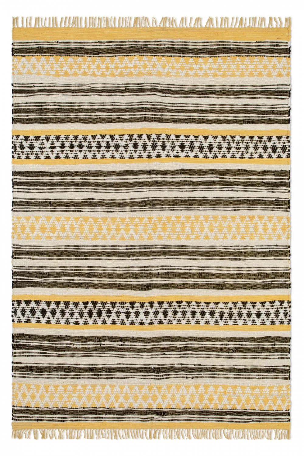 Patchwork koberec - Orissa (žltý)