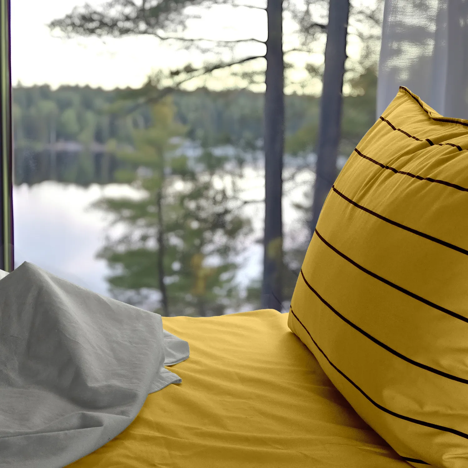 Povlak - Isadora (horčicová)