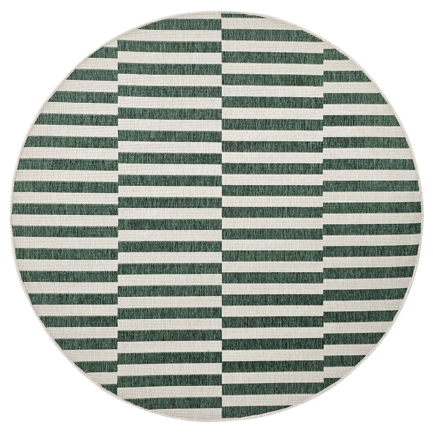 Okrúhly koberec - Indoor/Outdoor Otto (zelená)