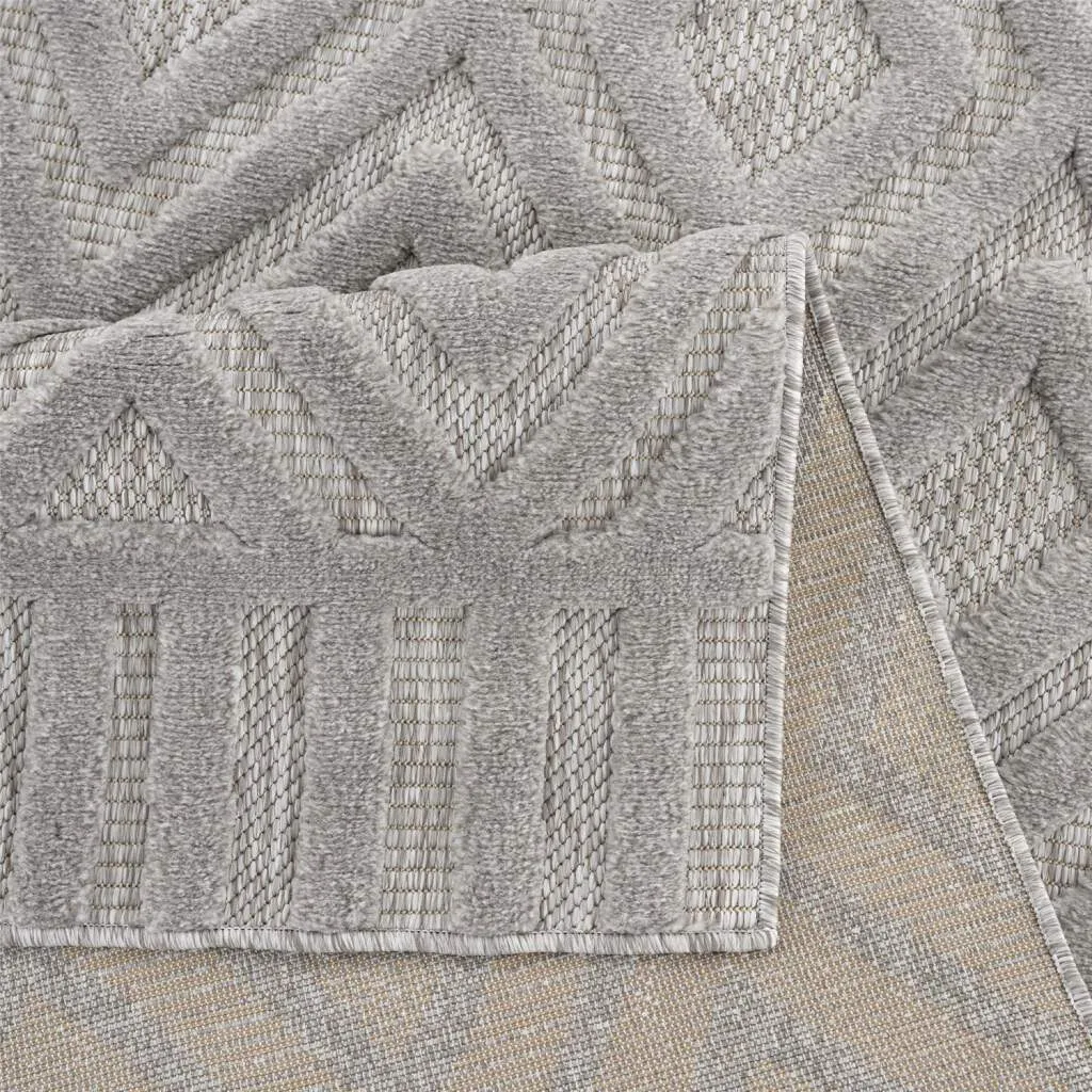 Shaggy Indoor-Outdoor - Lancaster (šedá)