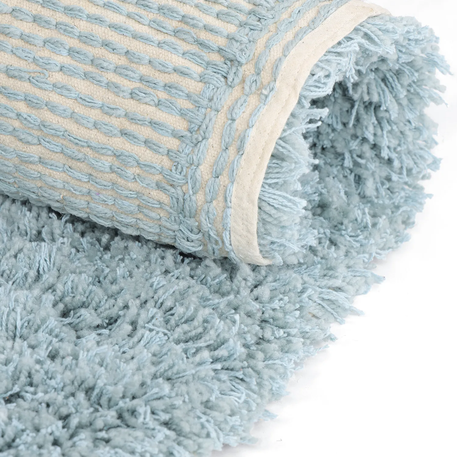 Oválny koberec - Tropea Natural Cotton Shaggy (multi)