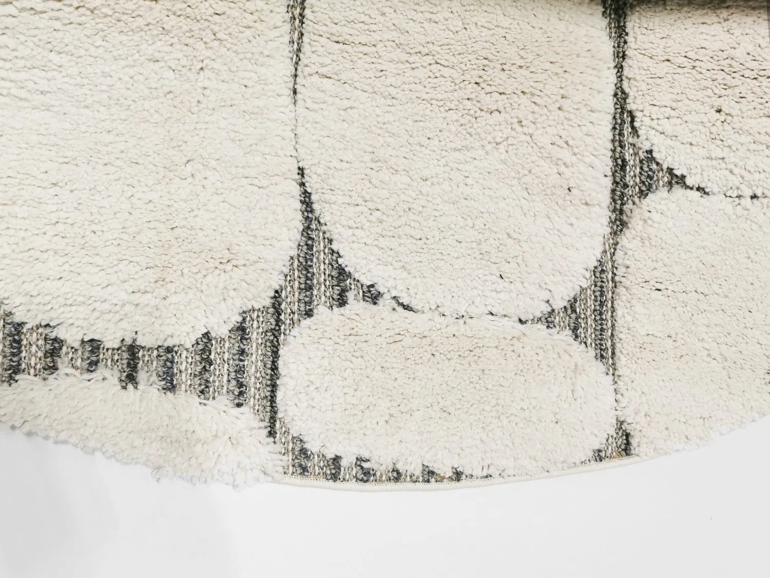 Kruhové koberce - Fondi (šedý)