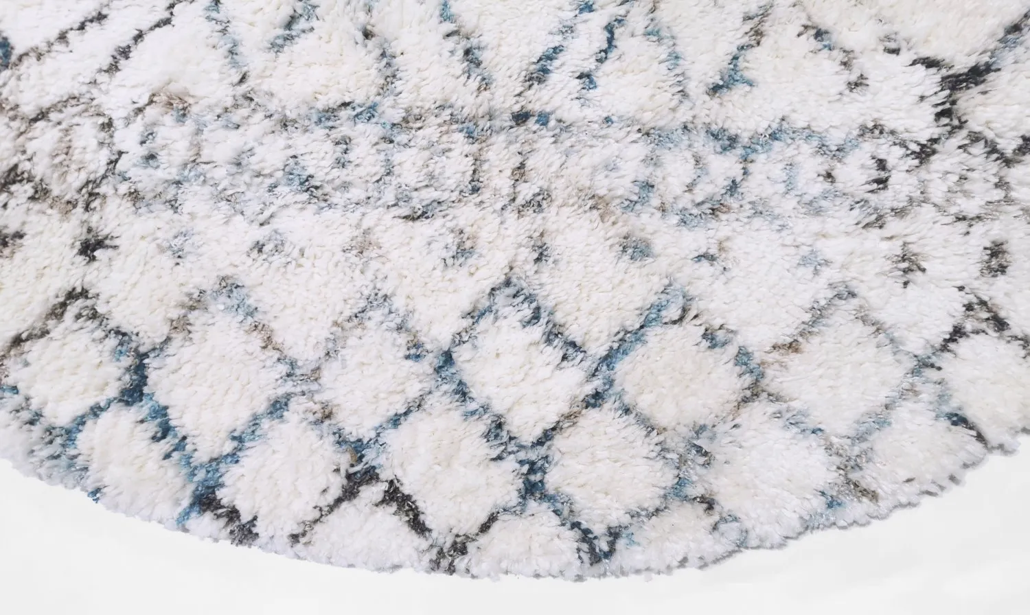 Kruhové koberce - Marini (modrá/multi)