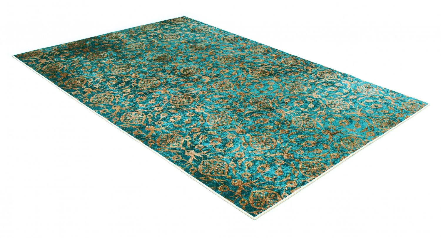 Koberec Wilton - Palazzo (tyrkysová)