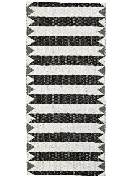 Plastové koberce - Horredsmattan Peak (čierna)