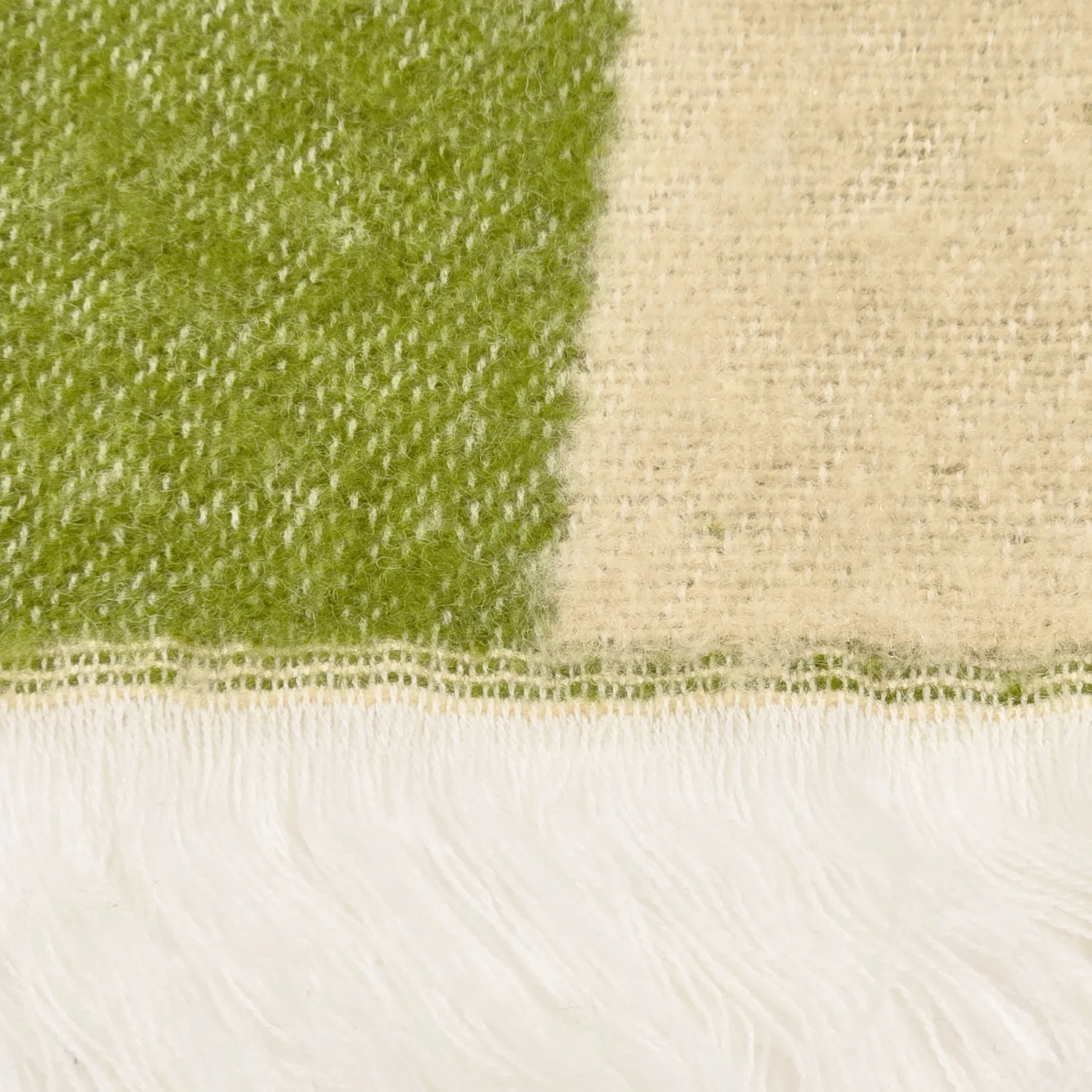 Dečky - Dečka z vlněné směsi - Audrey Check (béžová/zelená/fialová)