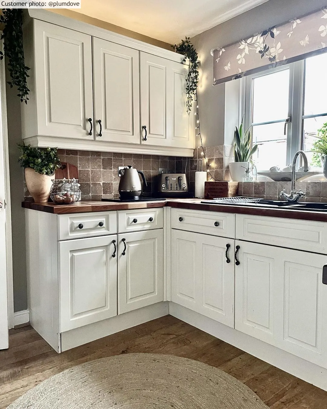 Kruhové koberce - Pletenina (juta)