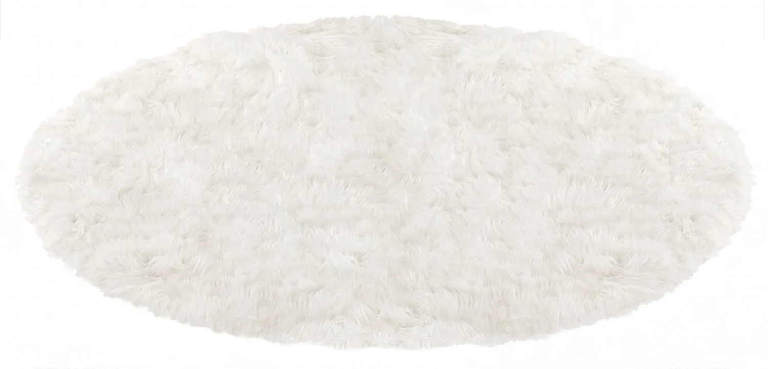 Koberce okrúhle - Pomaire (biele)