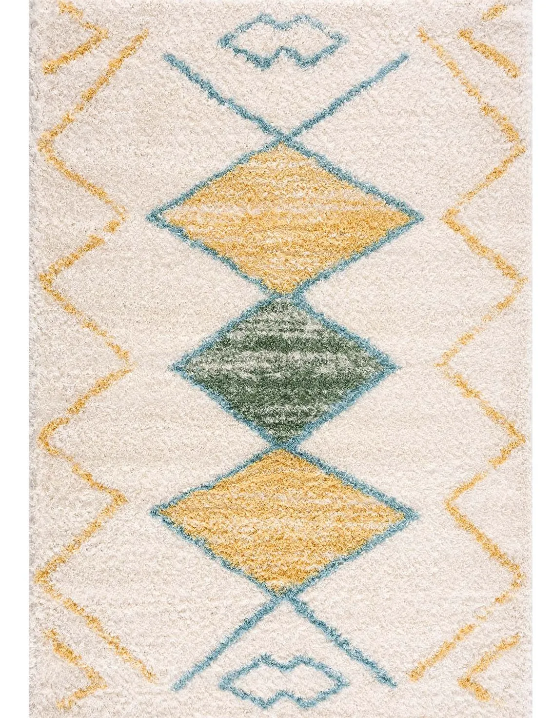 Koberce s dlhým vlasom - Merzouga (žltý)