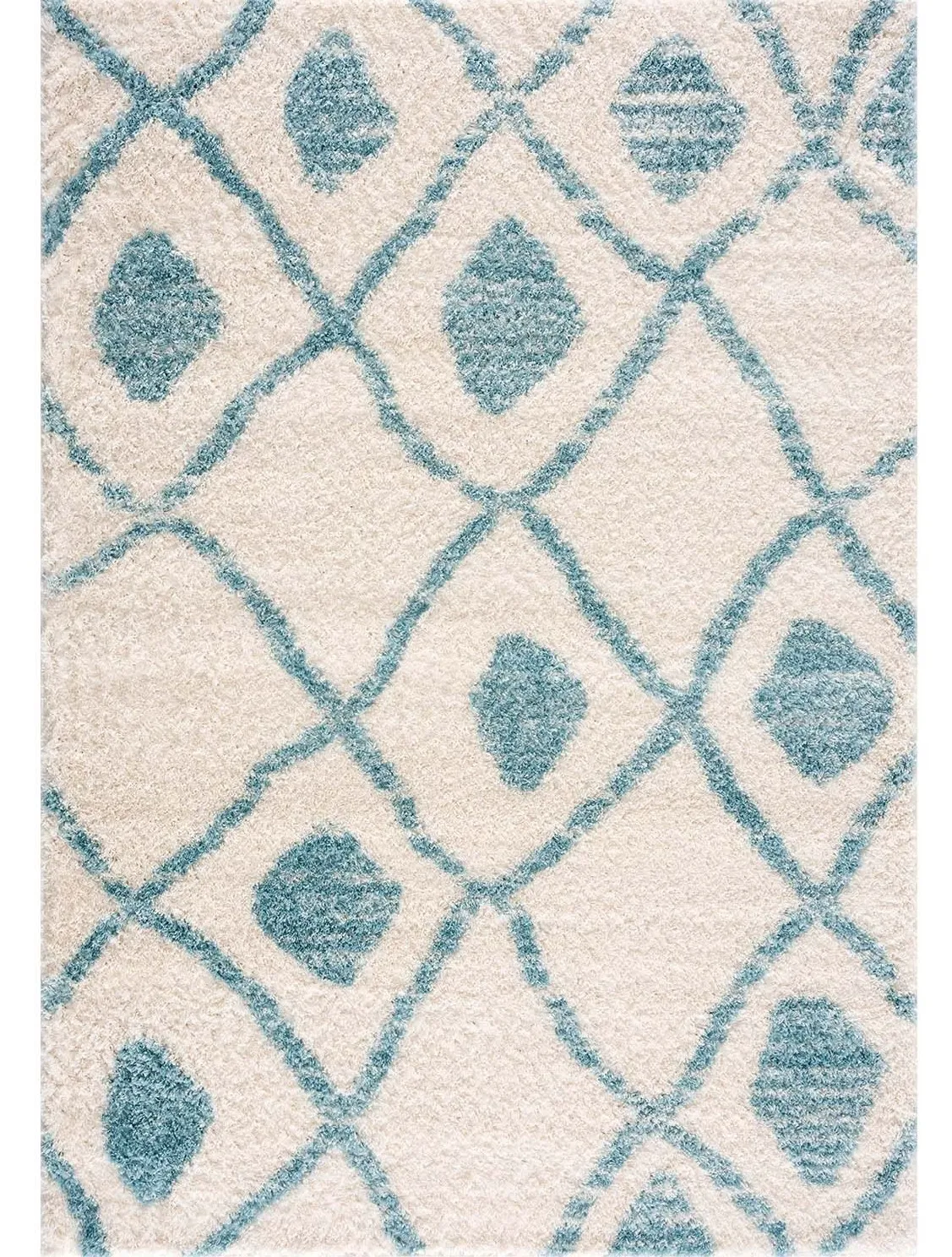 Koberce s chlupatým povrchom - Chianti (modrý)