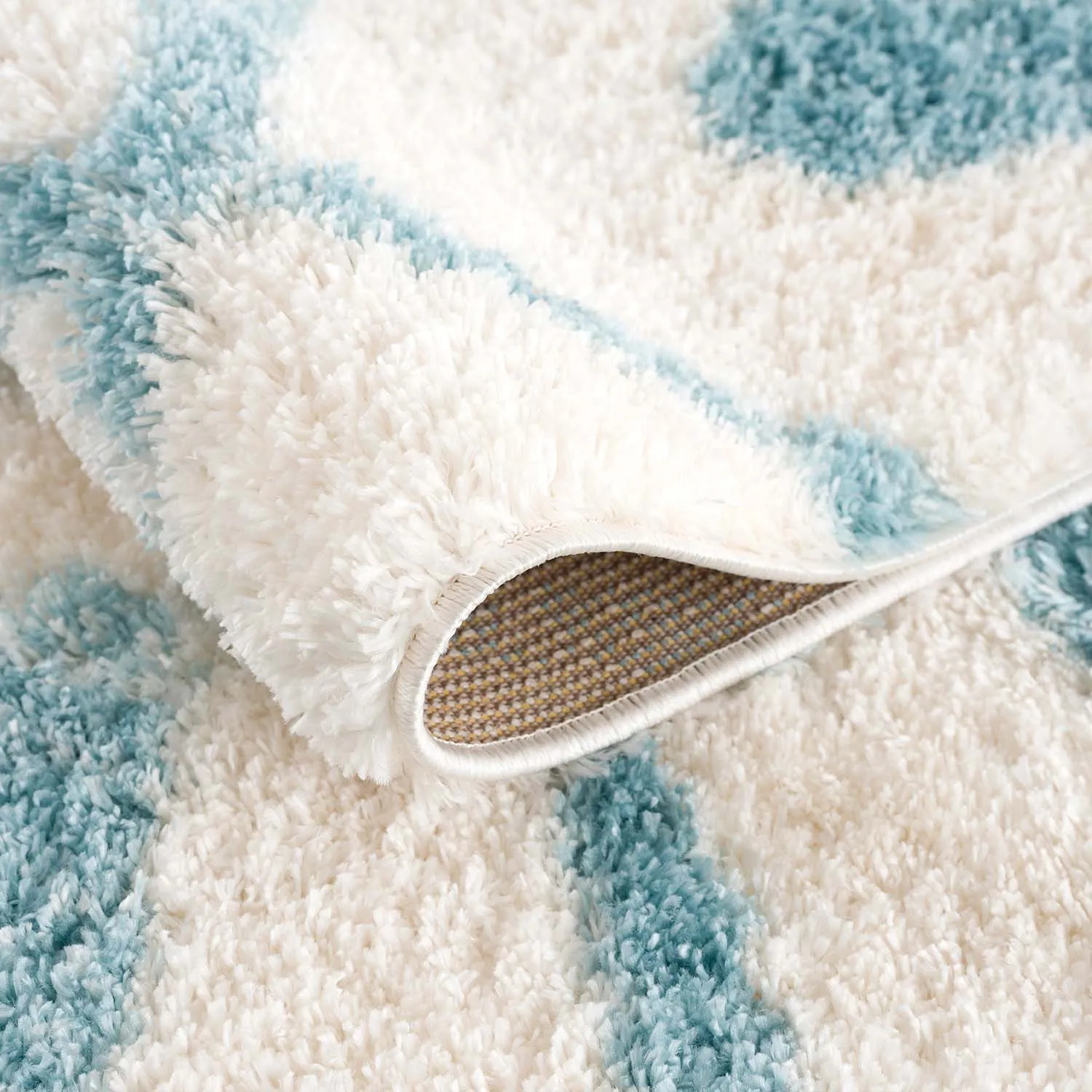 Koberce s chlupatým povrchom - Chianti (modrý)