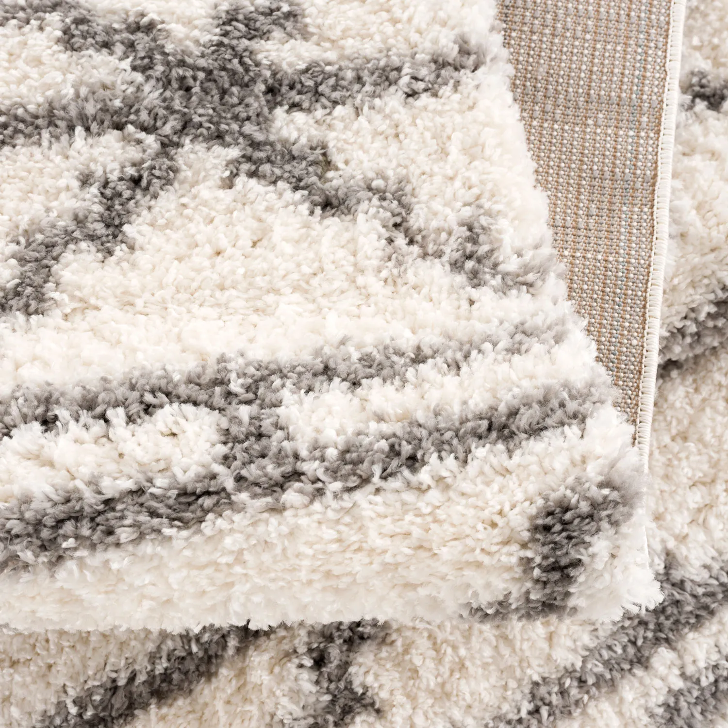 Koberce s dlhým vlasom - Azuay (béžová)