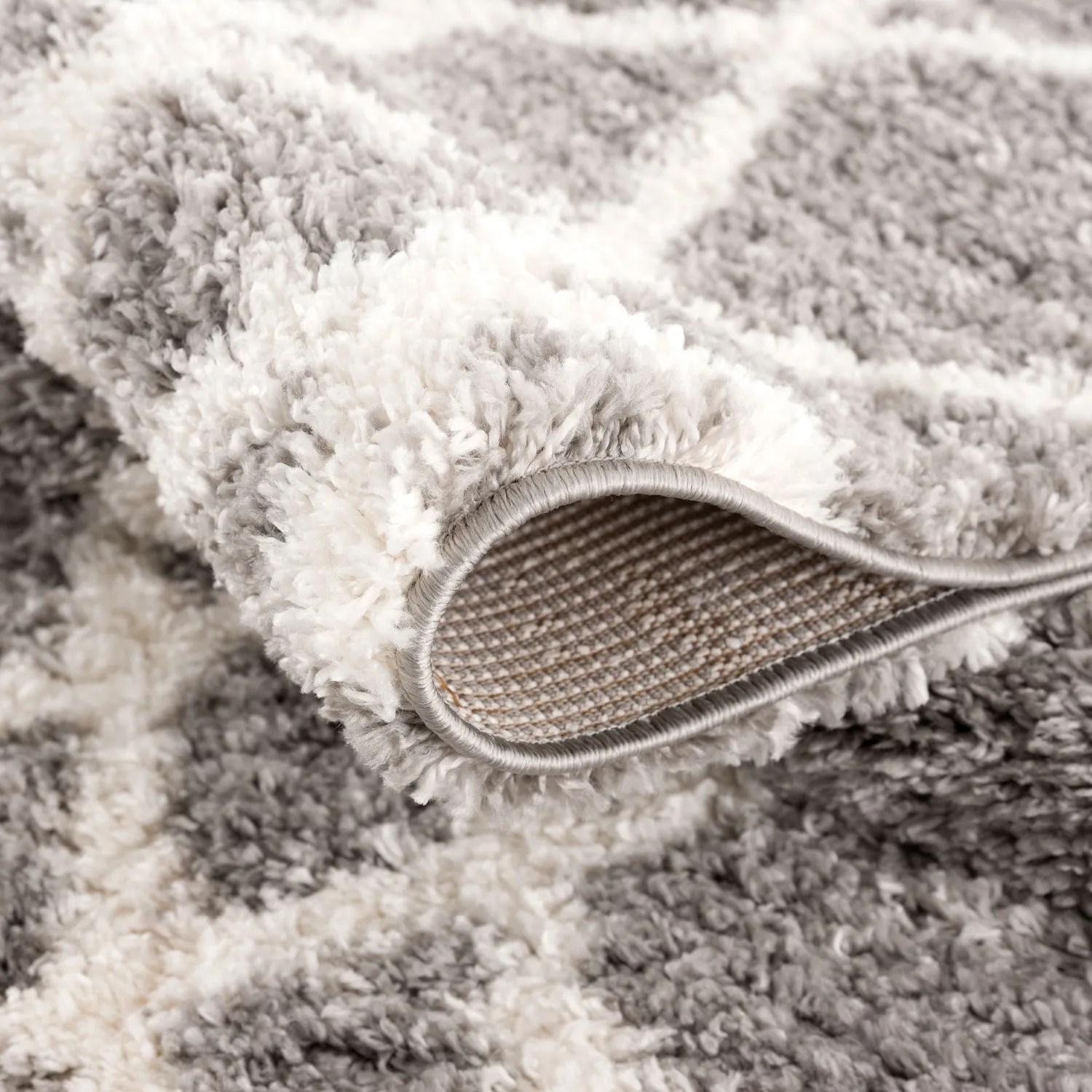 Koberce s dlhým vlasom - Cotopaxi (šedá)