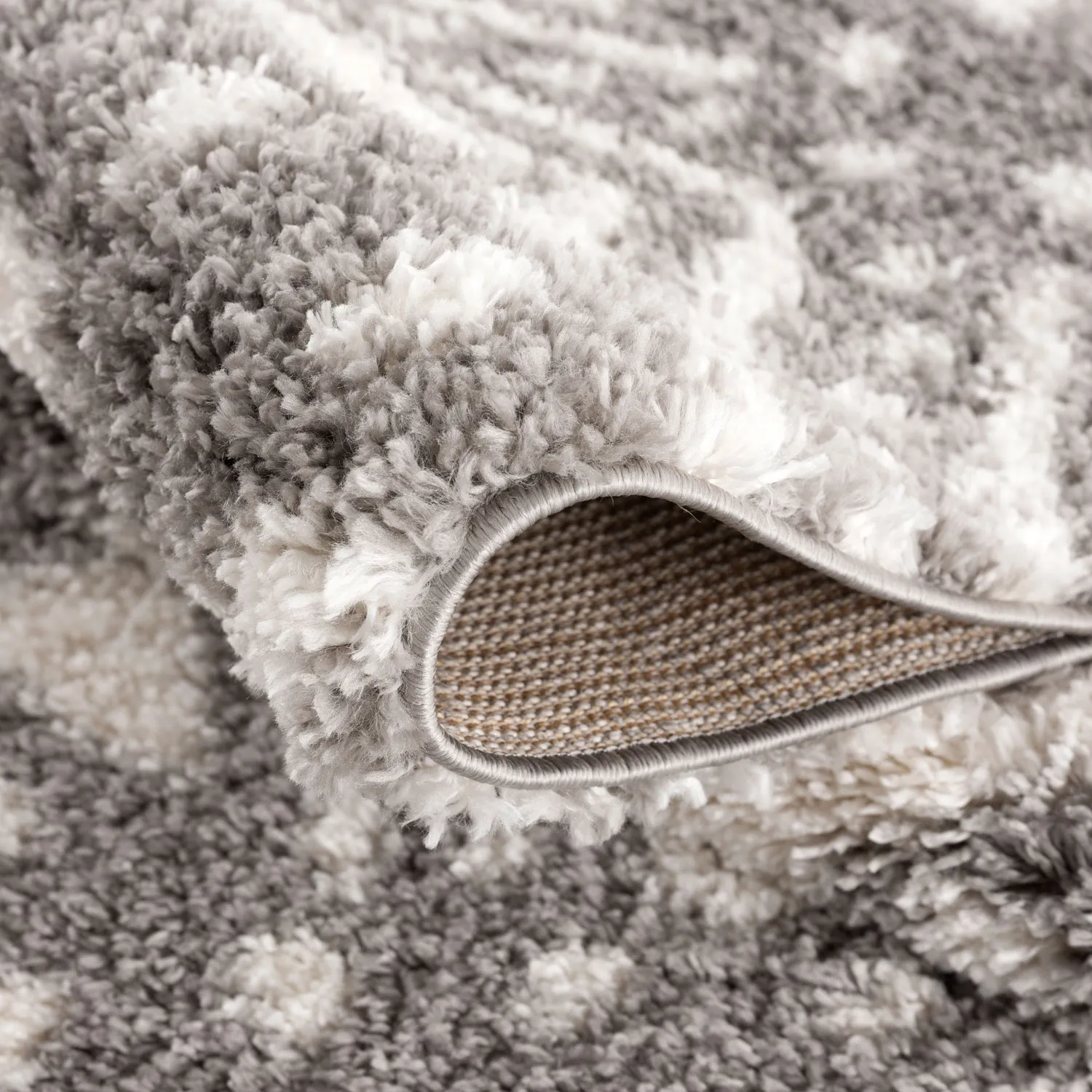 Koberce s dlhým vlasom - Imbabura (šedá)