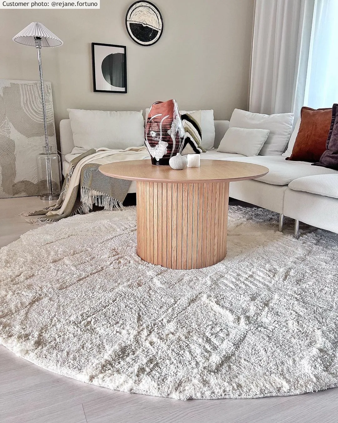 Kruhové koberce - Rostock (offwhite)