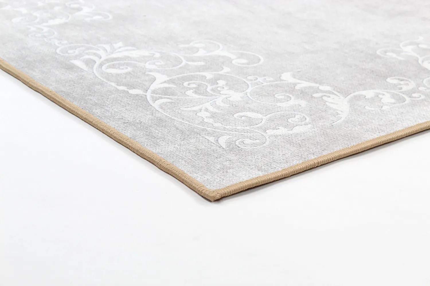 Koberec Wilton - Santi (svetlo šedá/biela)