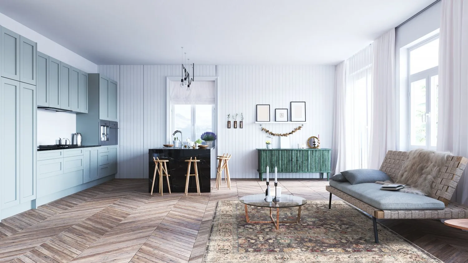 Koberec Wilton - Bouhjar (šedý/multicolor)