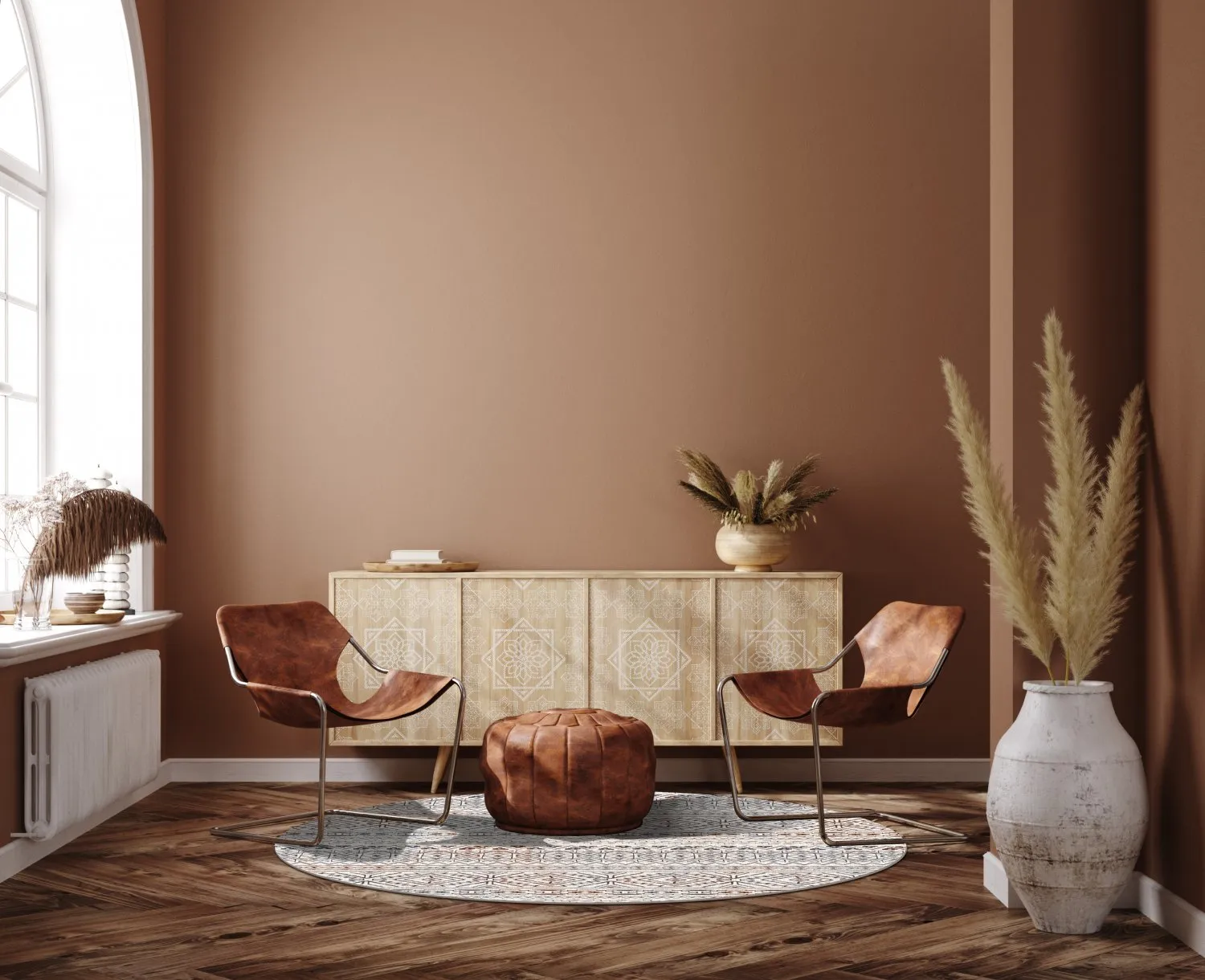 Kruhový koberec - Goulette (multicolor)