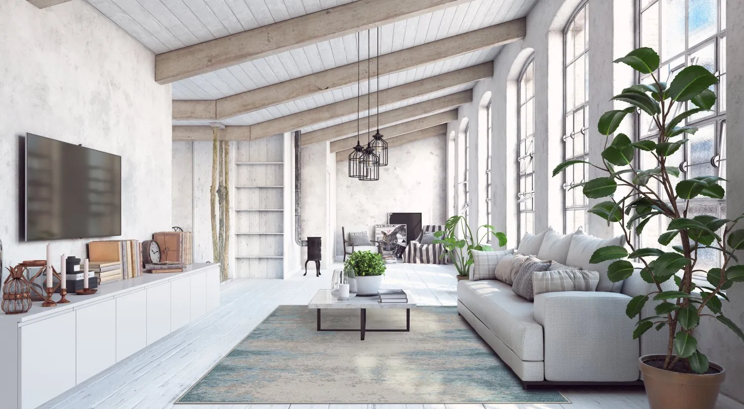 Koberec Wilton - Zarzi (modrý)