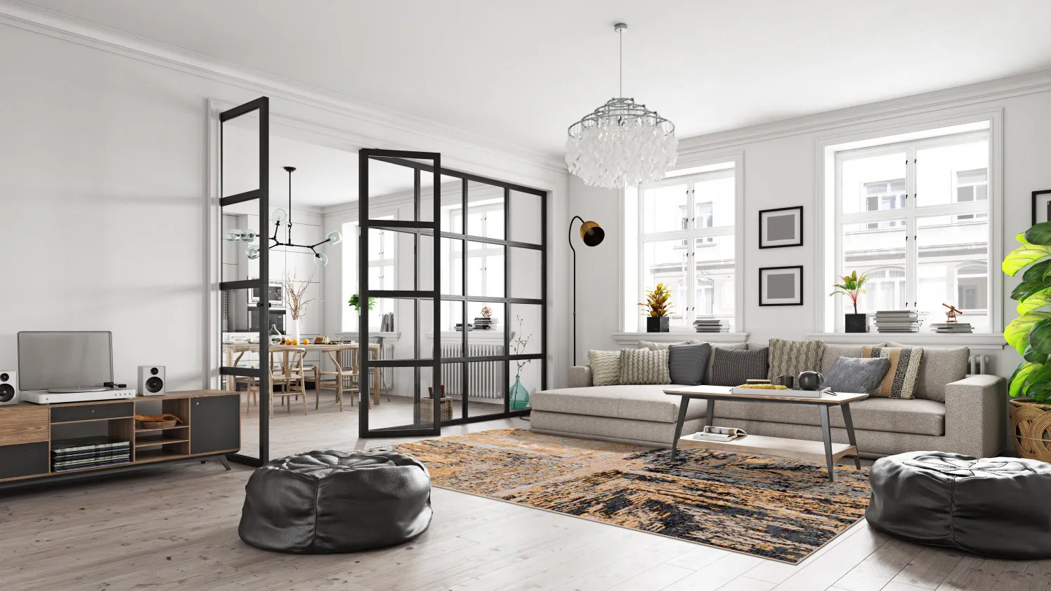 Koberec Wilton - Tizzano (zlatý/multicolor)