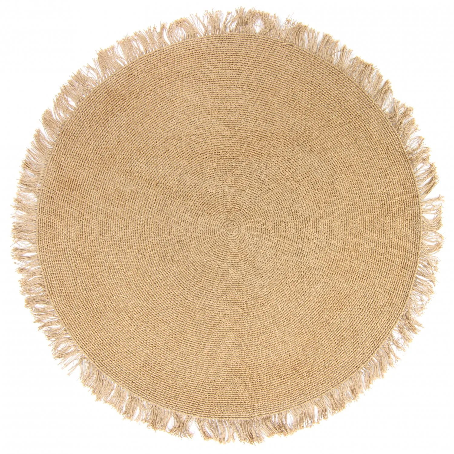 Kruhové koberce - Medina (juta)