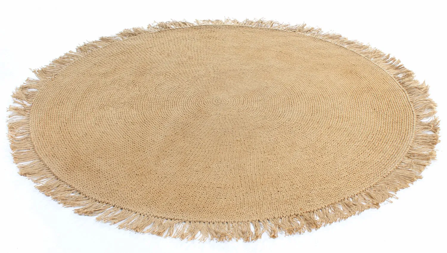 Kruhové koberce - Medina (juta)