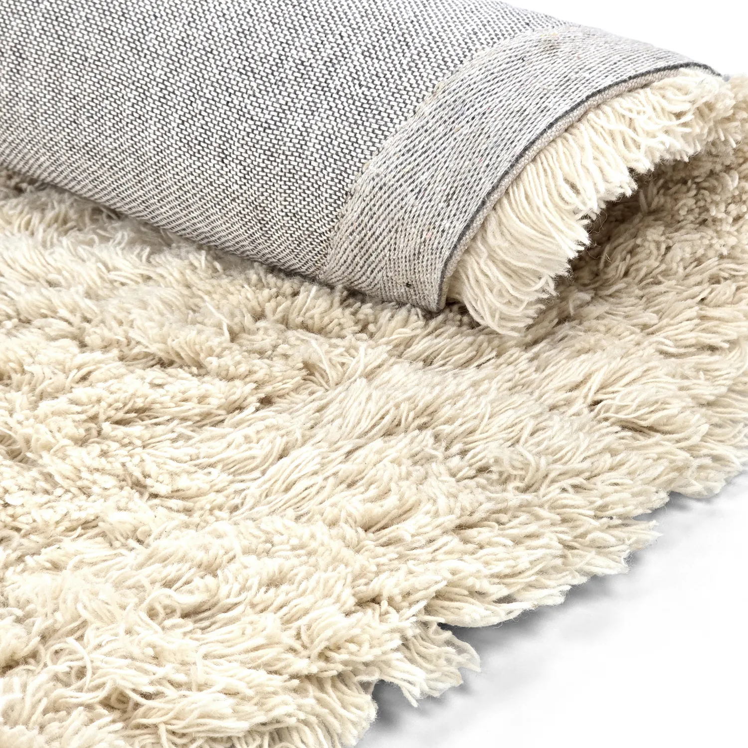 Kulatý koberec - Aliste Wool Shaggy (alabastrový lesk)