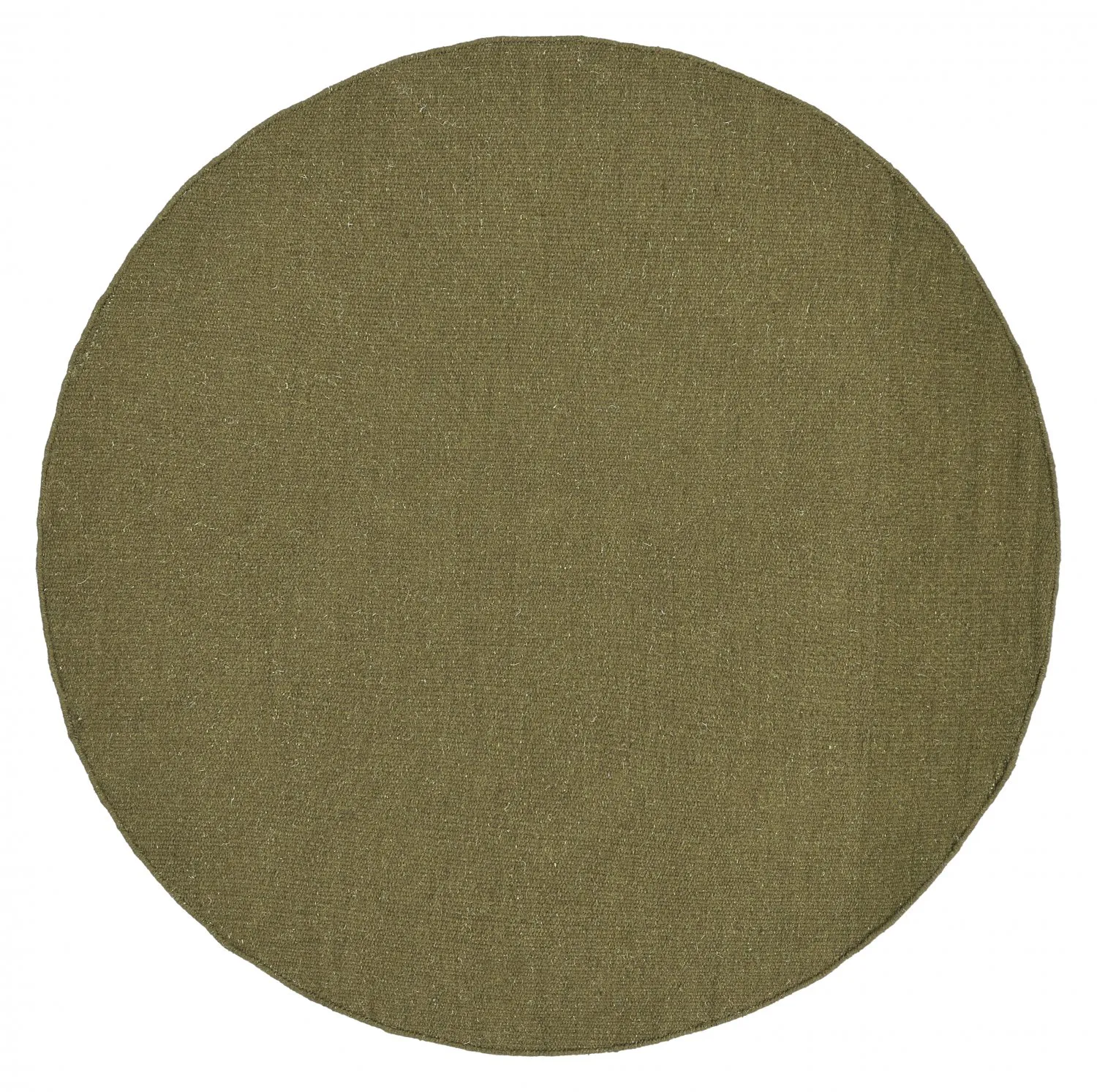 Kruhový koberec - Hamilton (machovo zelený)
