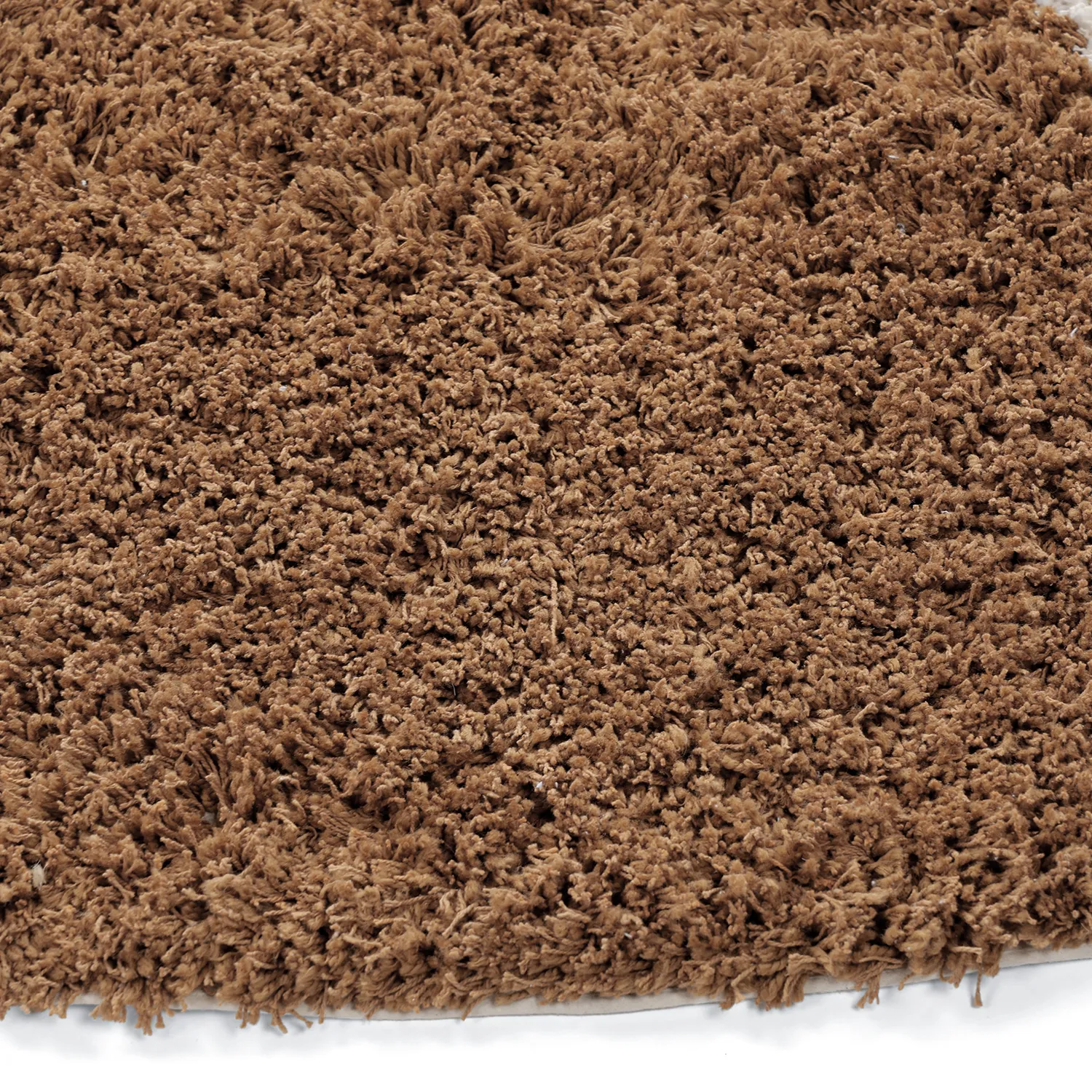 Rund matta - Perast Natural Cotton Shaggy (multi)