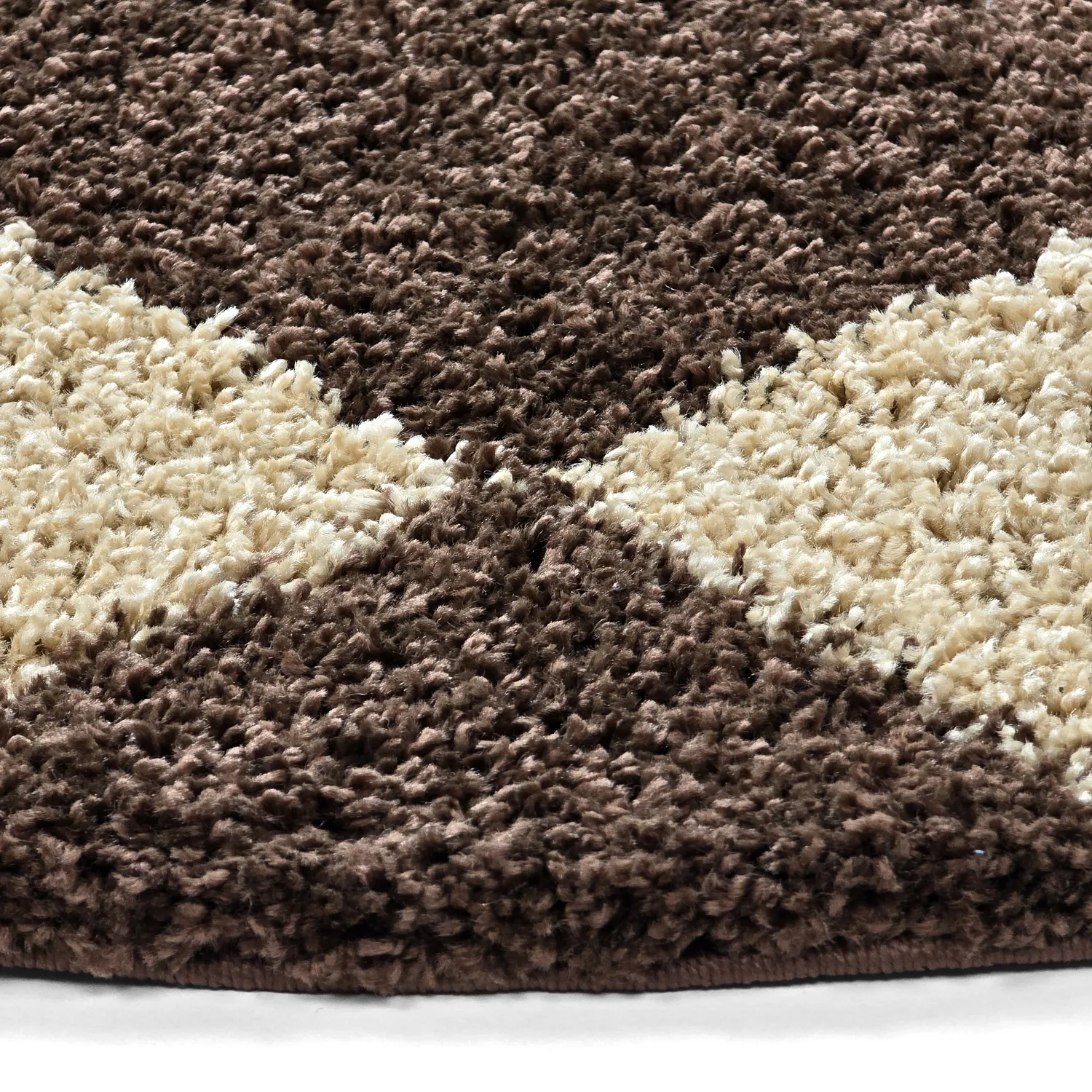 Koberce okrúhle - Albi (hnedá/bežová)