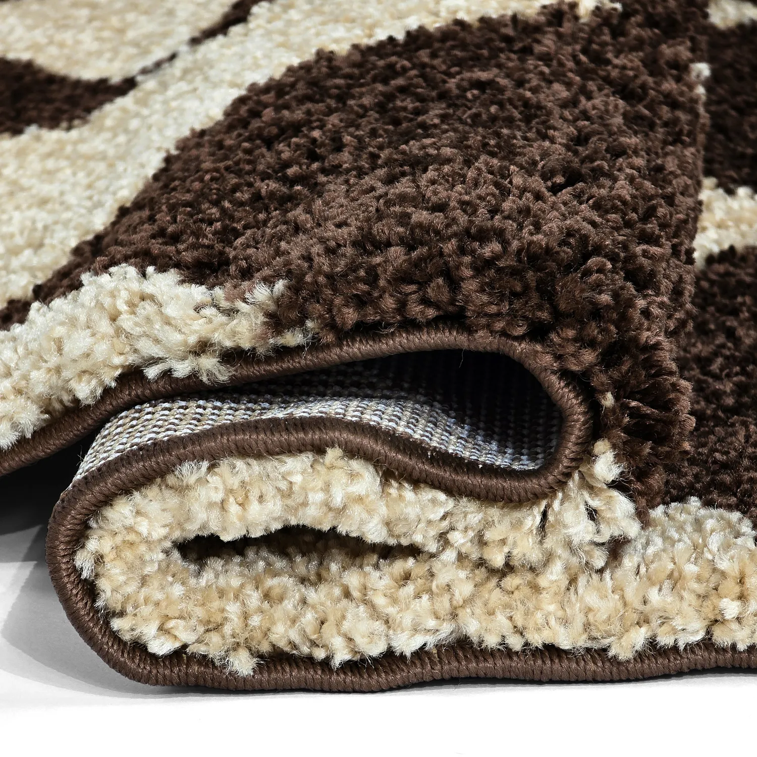 Koberce okrúhle - Albi (hnedá/bežová)