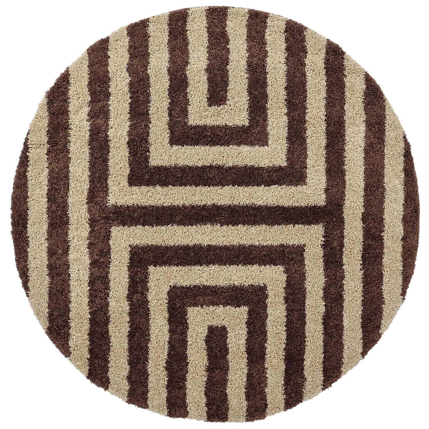 Koberce okrúhle - Imilchil (béžová/hnedá)