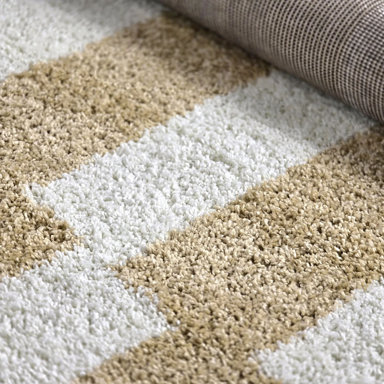 Koberce okrúhle - Tamri (béžová/biela)