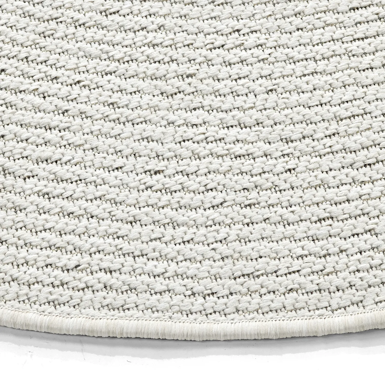 Kruhový koberec - Indoor/Outdoor Arlo (off white)
