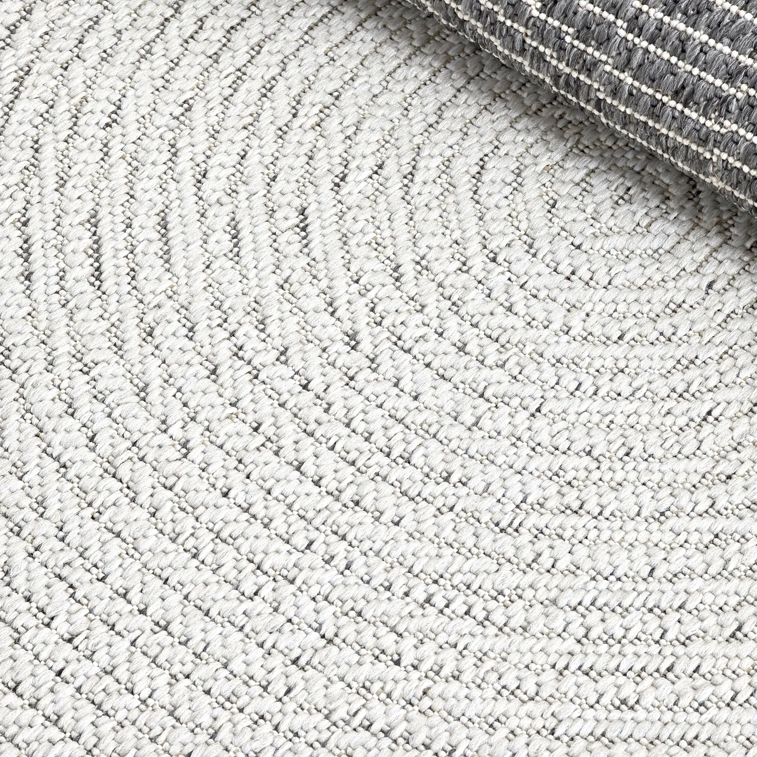 Kruhový koberec - Indoor/Outdoor Arlo (off white)