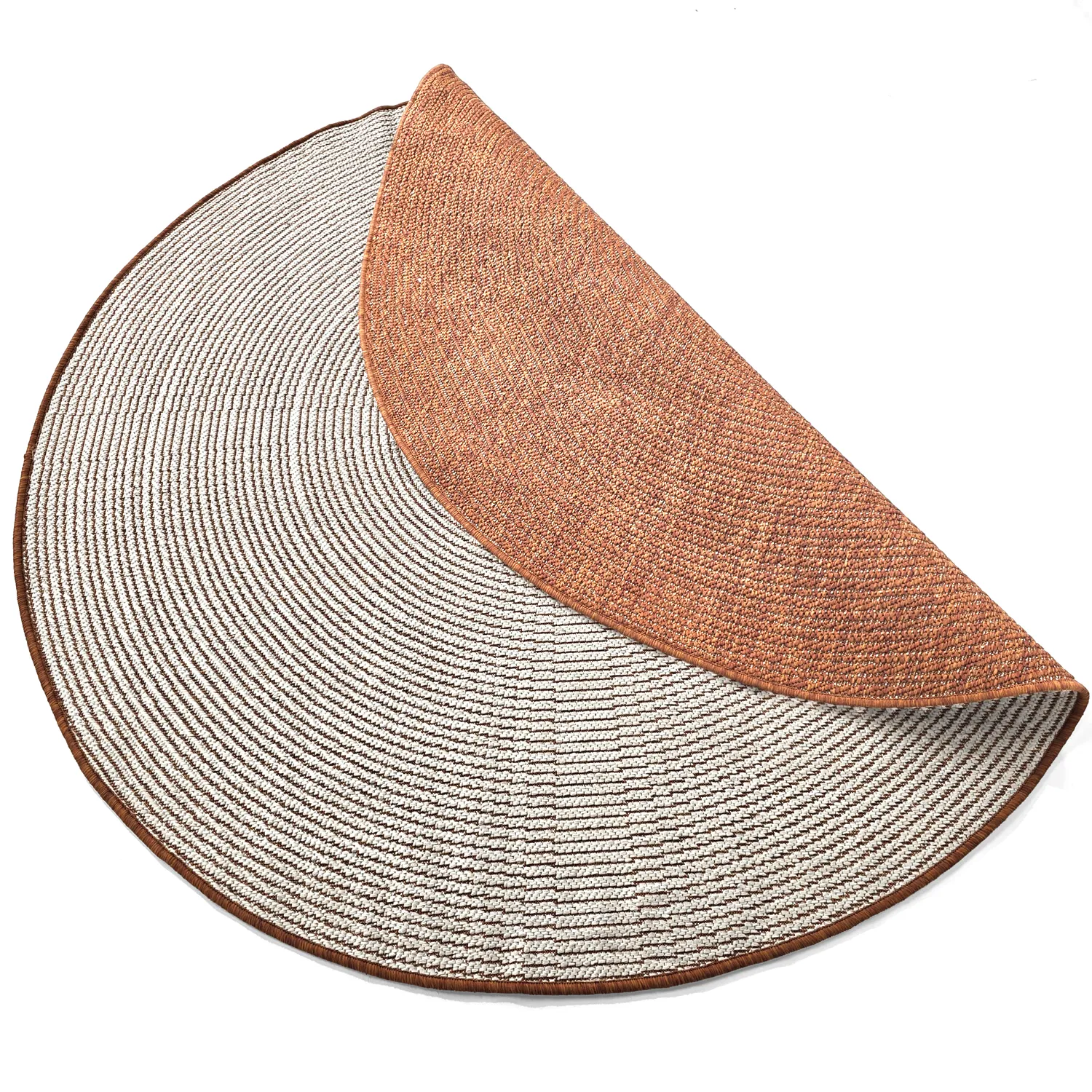 Kruhový koberec - Indoor/Outdoor Arlo (oranžový)