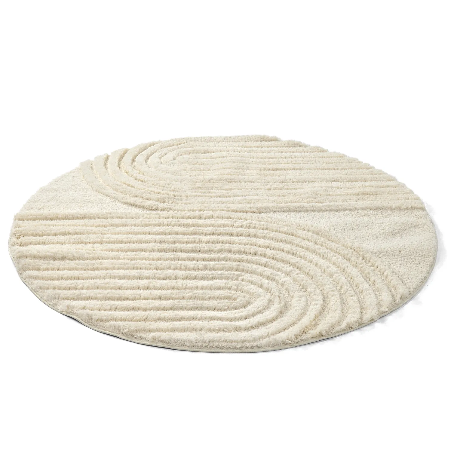 Kruhové koberce - Evora (offwhite)