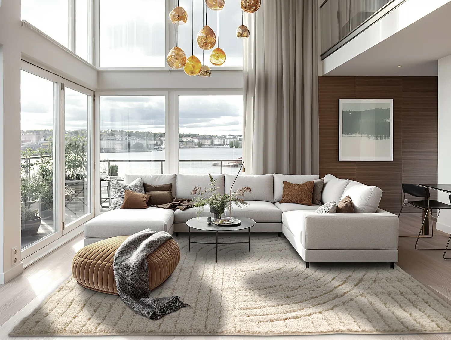 Plyšové koberce - Wendy (béžová)