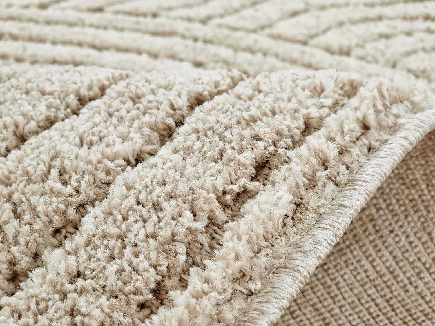 Plyšové koberce - Wendy (béžová)