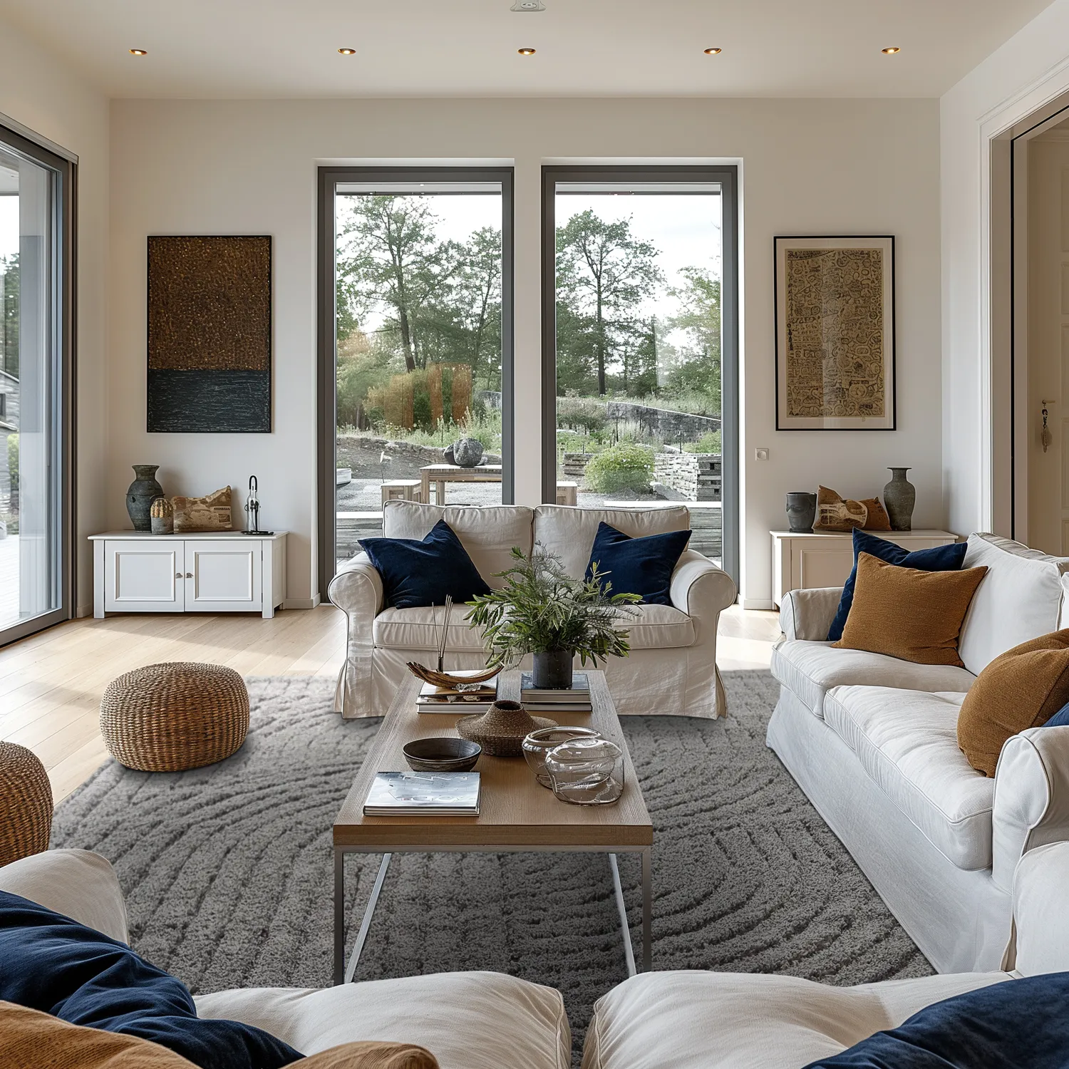 Koberce s dlhým vlasom - Wendy (šedá)